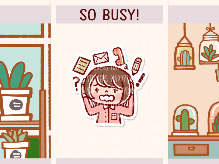 HF217 Busy with work