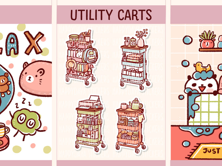 IN033 Utility cart