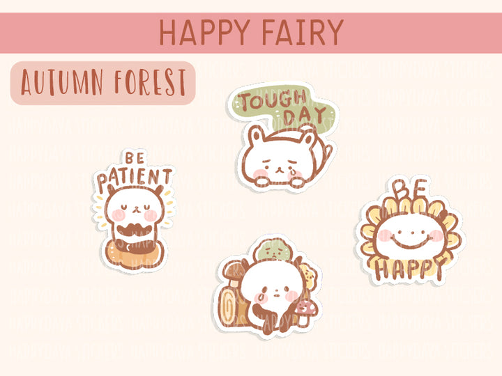 KIT25 (Autumn Forest) Sheet4 Happy Fairy