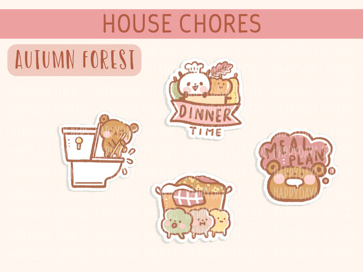 KIT25 (Autumn Forest) Sheet5 House chores