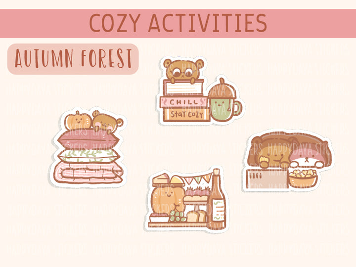 KIT25 (Autumn Forest) Sheet8 Cozy activities