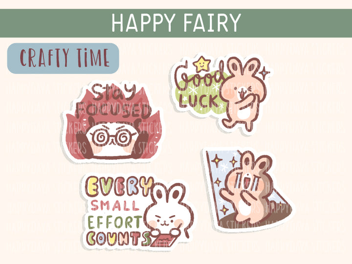 KIT27 (Crafty Time) Sheet4 Happy Fairy
