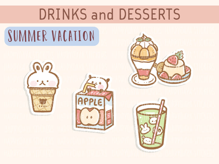 KIT28 (Summer Vacation) Sheet1 Drinks and desserts