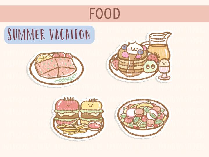 KIT28 (Summer Vacation) Sheet2 Food