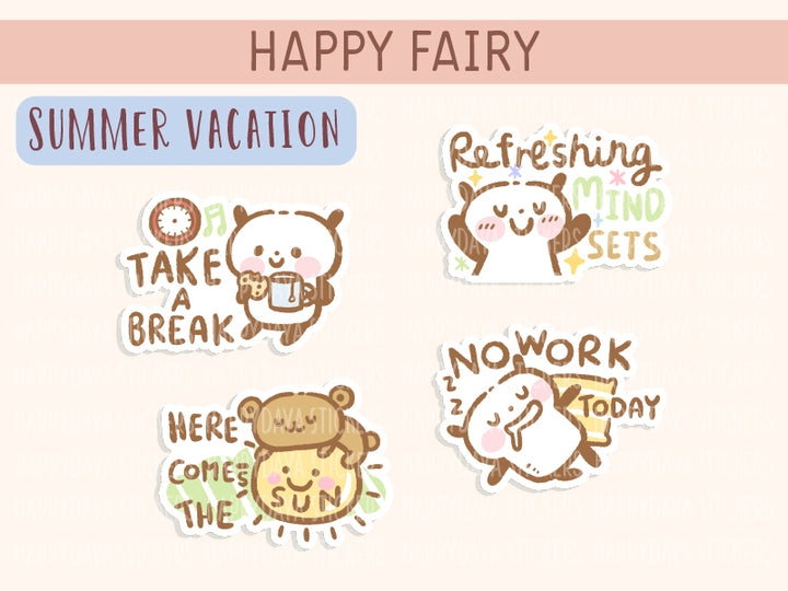 KIT28 (Summer Vacation) Sheet4 Happy Fairy