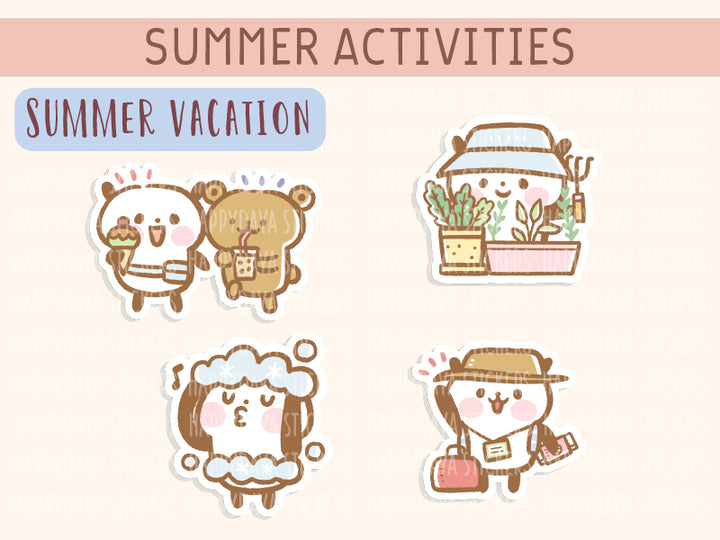 KIT28 (Summer Vacation) Sheet6 Summer activities