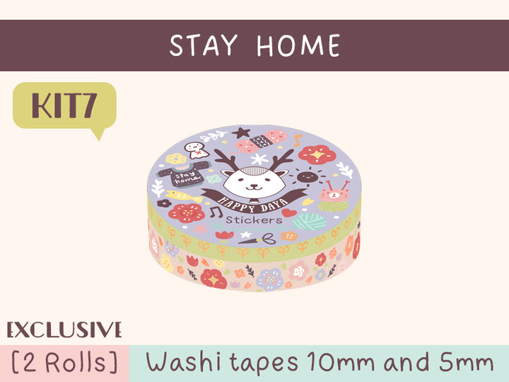 KIT07 Stay Home - Exclusive, 2 Rolls