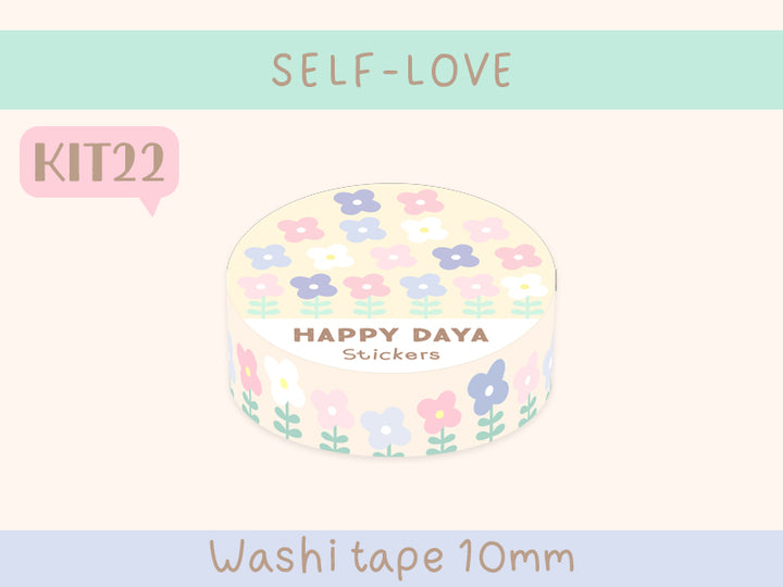 KIT22 Self Love - Former Subscription washi tapes