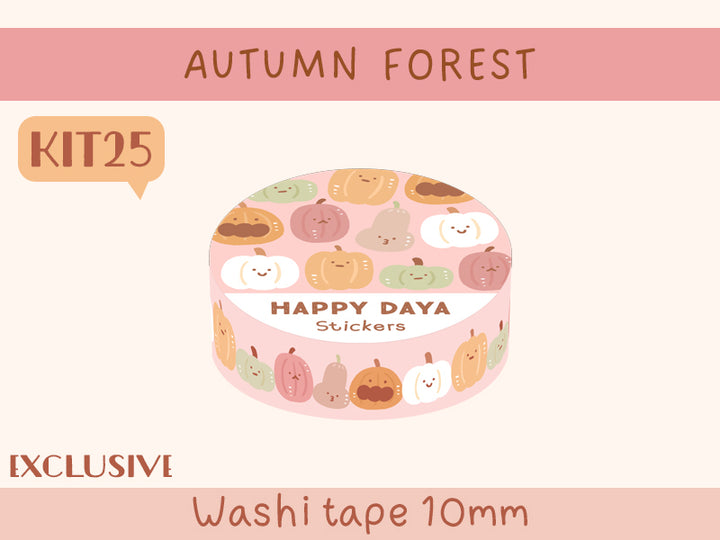 KIT25 Autumn Forest - Exclusive, Pink washi tape