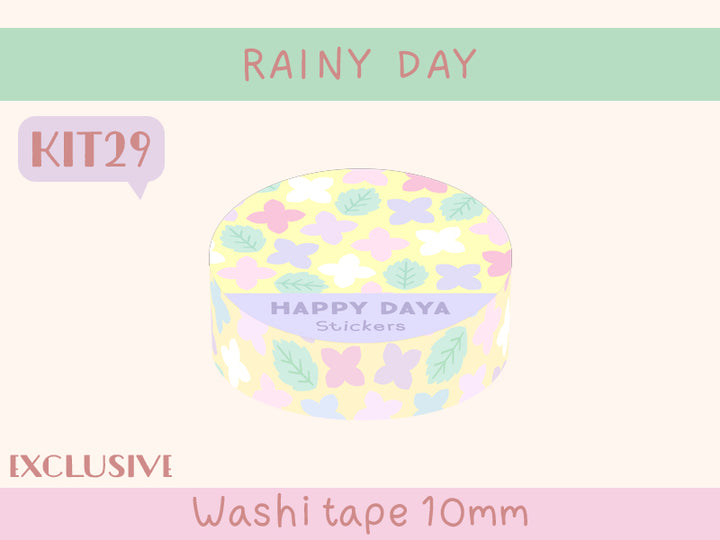 KIT29 Rainy Day - Exclusive, Yellow washi tape
