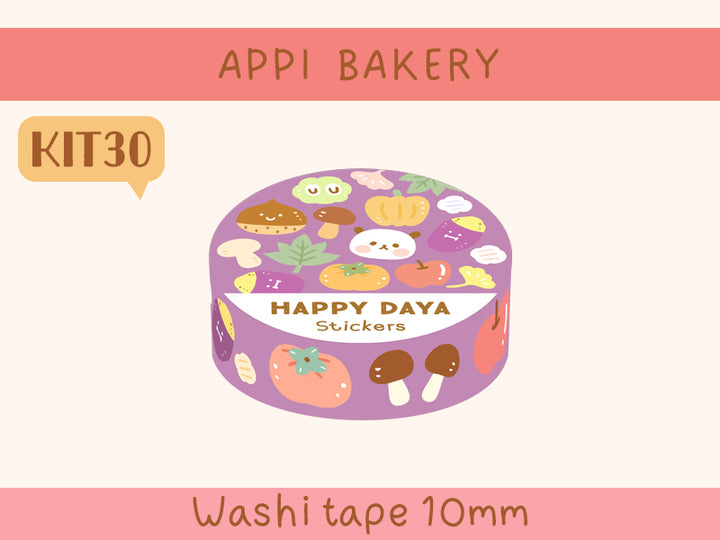 KIT30 Appi Bakery - Former Subscription washi tape