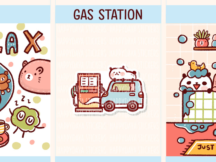 PM010R Gas station