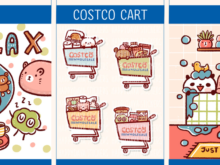 PM190 Costco shopping cart