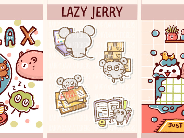 PM204 - Lazy Jerry (Assorted activities)
