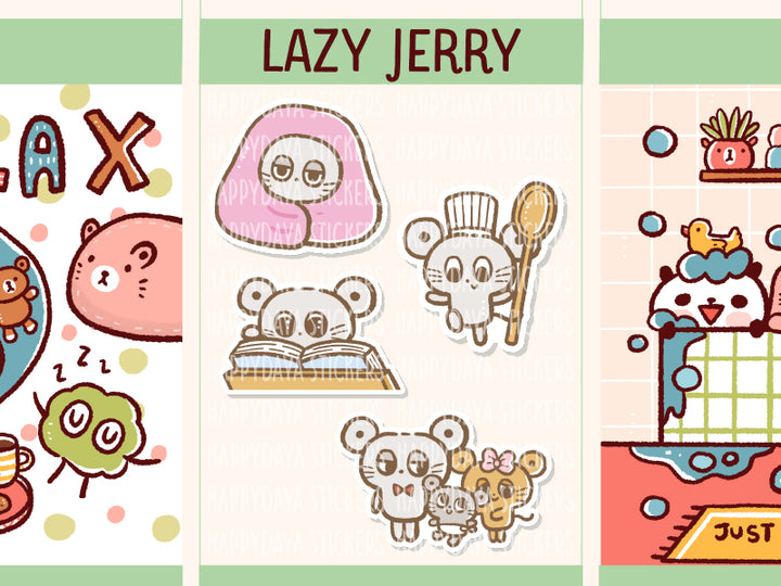 PM205 - Lazy Jerry (Assorted activities)