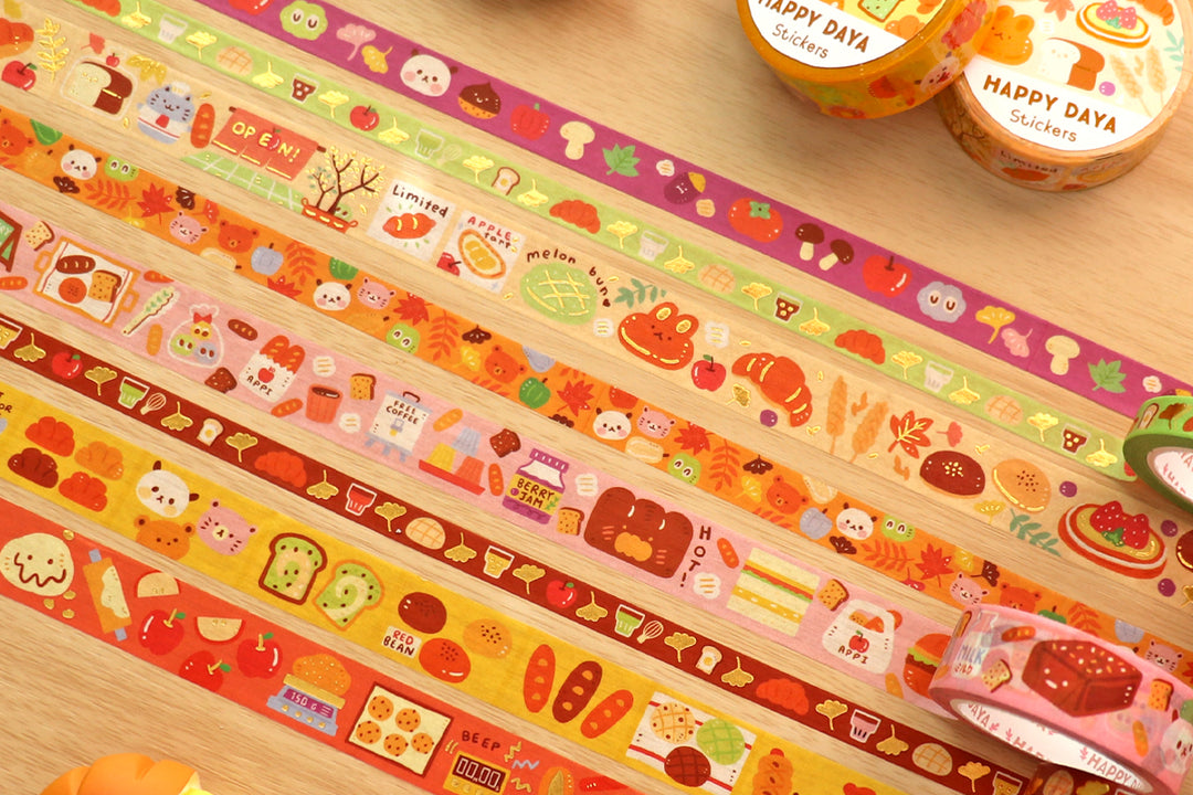 KIT30 Appi Bakery - Former Subscription washi tape