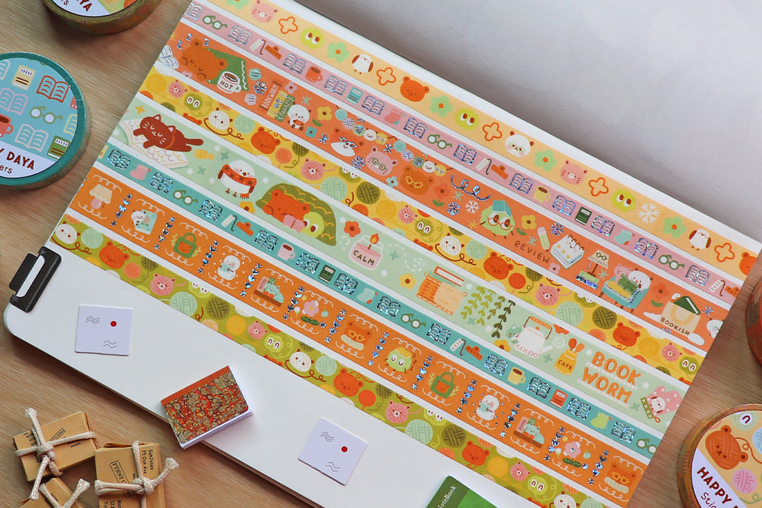 KIT31-Product photos-1 All washi tapes photo
