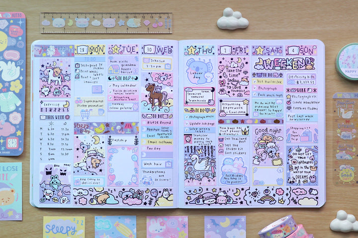 Dreamy Nights- Vertical kit