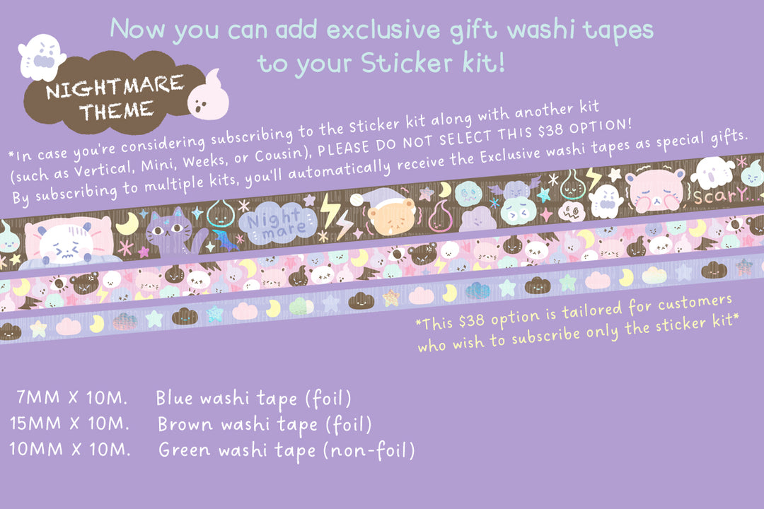 Dreamy Nights - Sticker kit