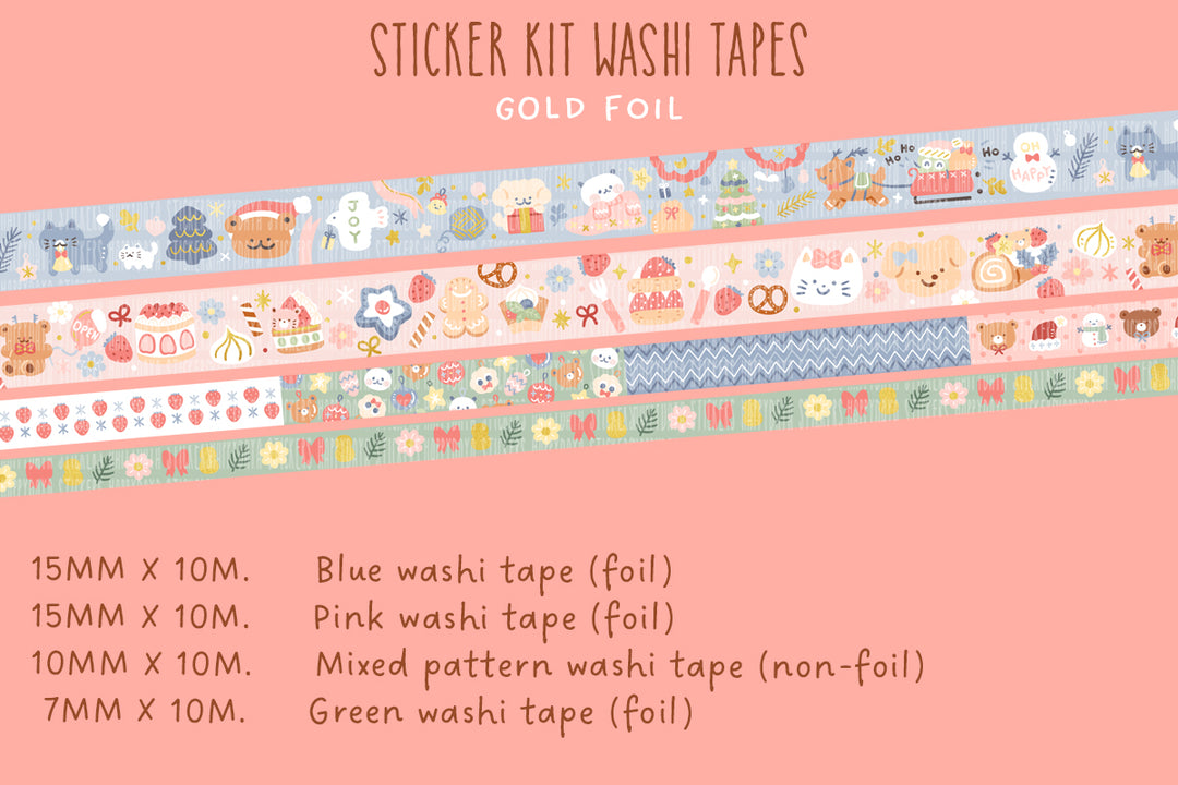 Winter Pâtisserie - Sticker kit