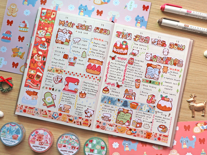 Winter Pâtisserie - Sticker kit