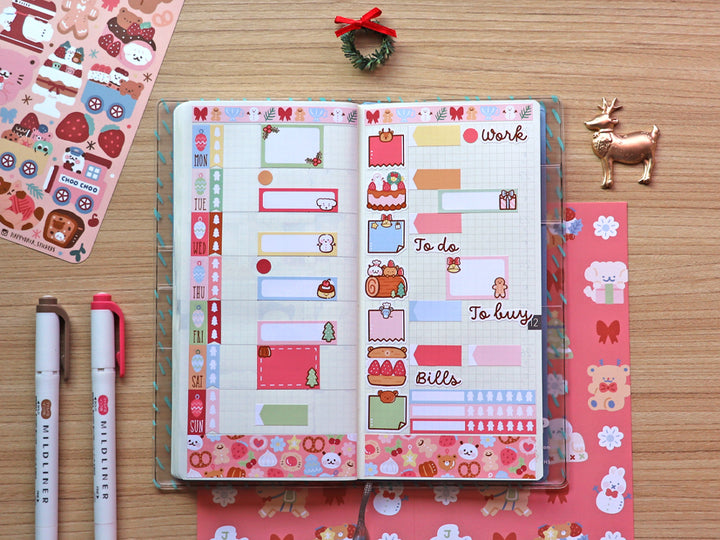 Winter Pâtisserie - Hobonichi Weeks kit