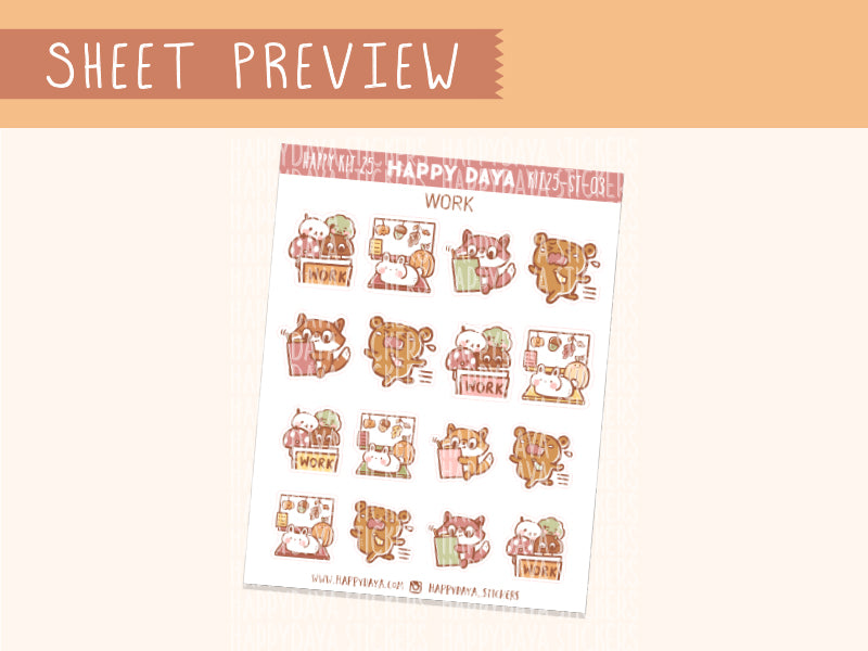 KIT25 (Autumn Forest) Sheet3 Work