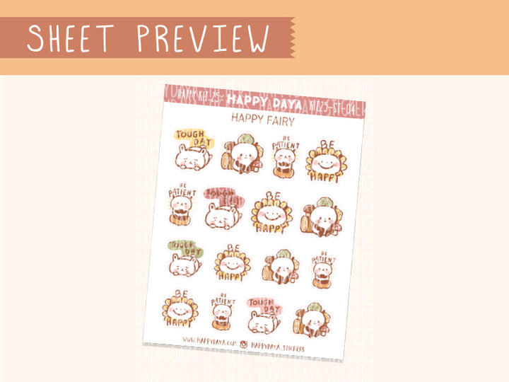 KIT25 (Autumn Forest) Sheet4 Happy Fairy