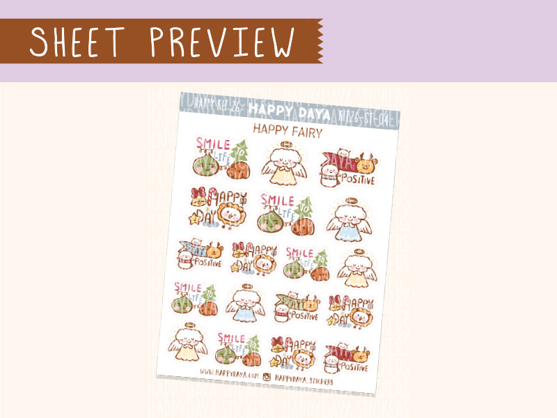 KIT26 (Jingle Bells) Sheet4 Happy Fairy