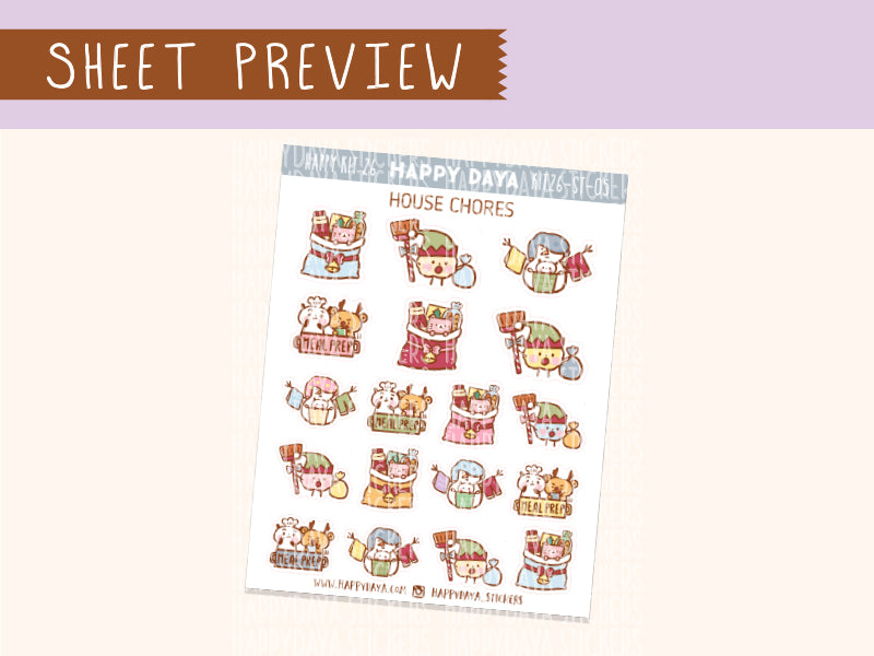 KIT26 (Jingle Bells) Sheet5 House chores