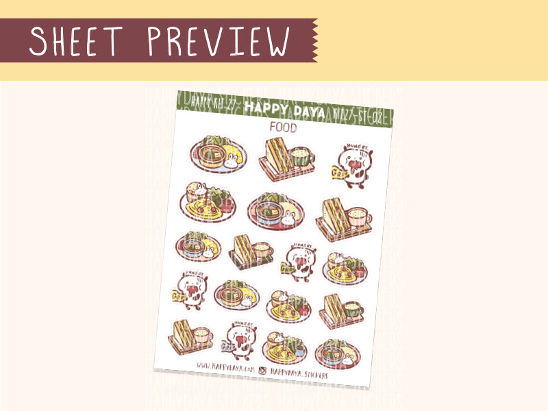 KIT27 (Crafty Time) Sheet2 Food