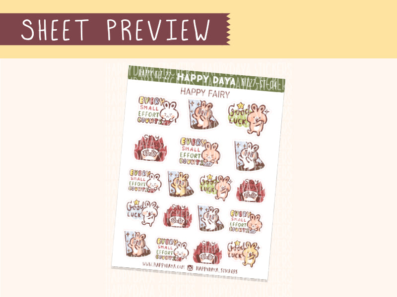 KIT27 (Crafty Time) Sheet4 Happy Fairy