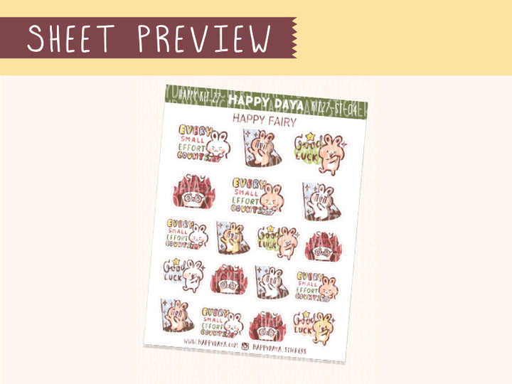 KIT27 (Crafty Time) Sheet4 Happy Fairy