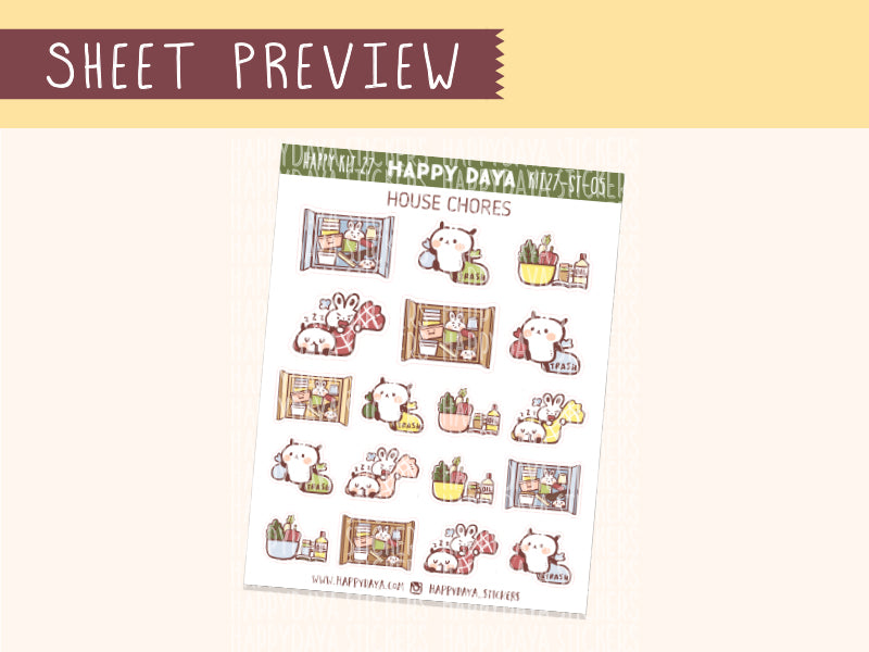 KIT27 (Crafty Time) Sheet5 House chores