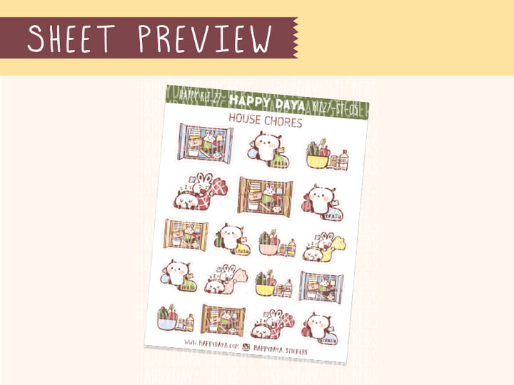 KIT27 (Crafty Time) Sheet5 House chores