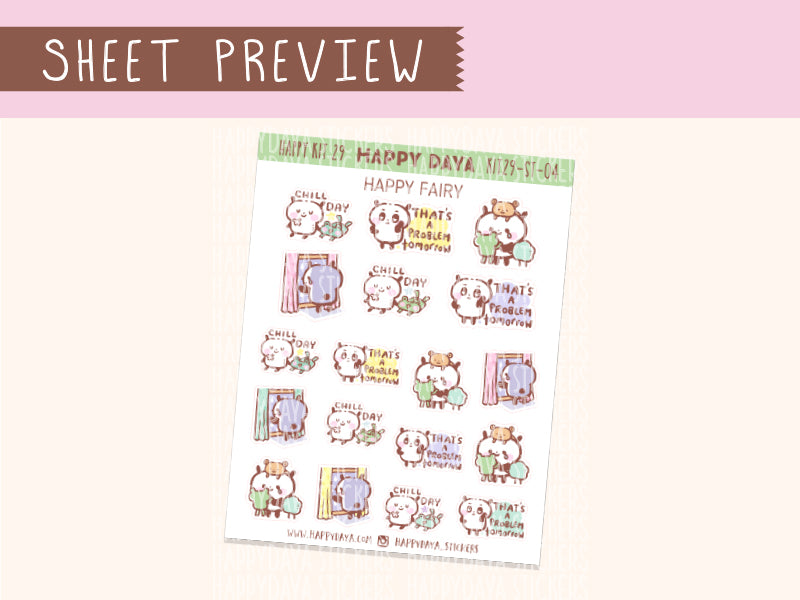 KIT29 (Rainy Day) Sheet4 Happy Fairy