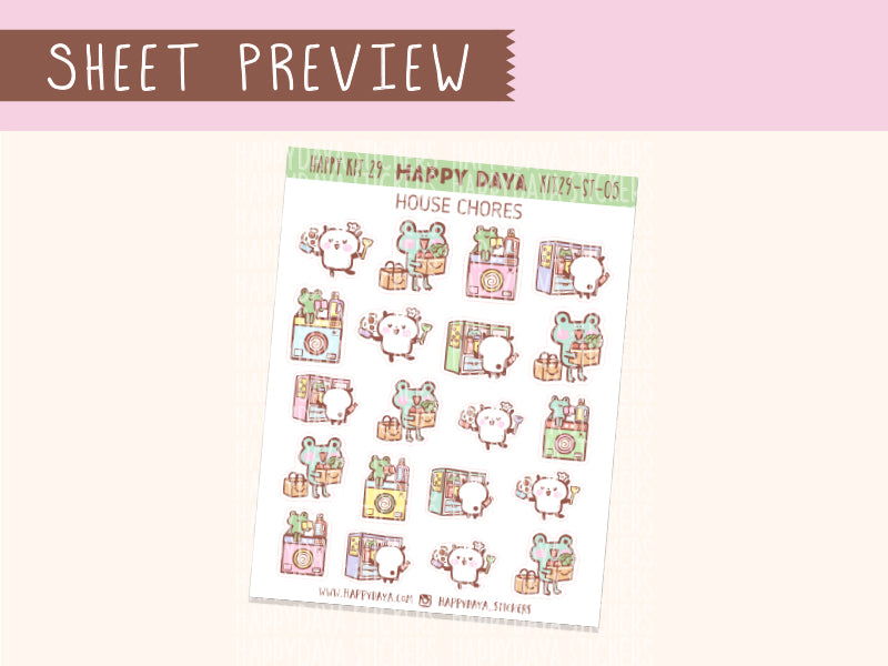 KIT29 (Rainy Day) Sheet5 House chores