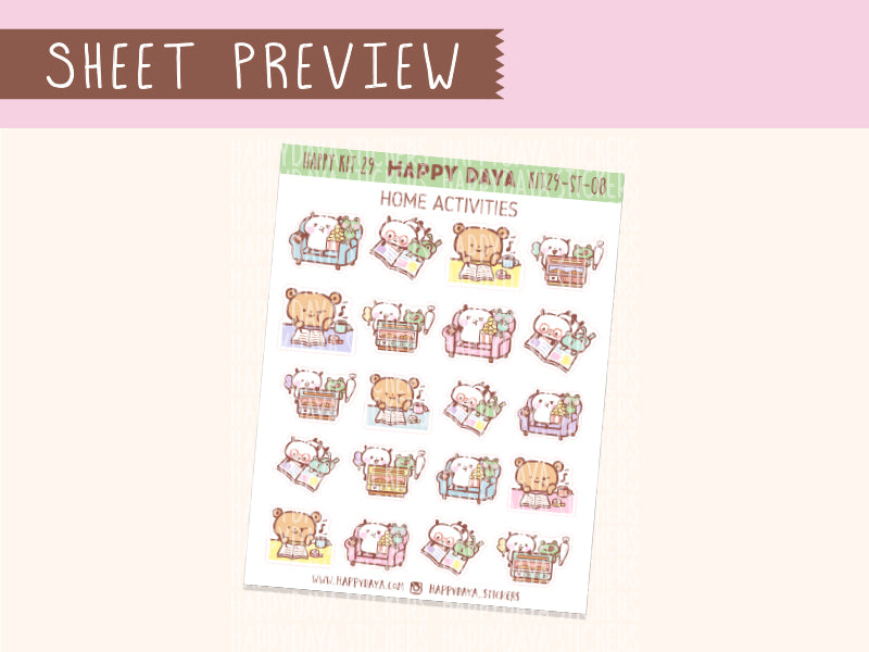 KIT29 (Rainy Day) Sheet8 Activities at home