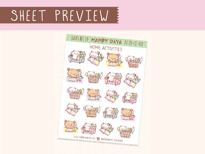 KIT29 (Rainy Day) Sheet8 Activities at home