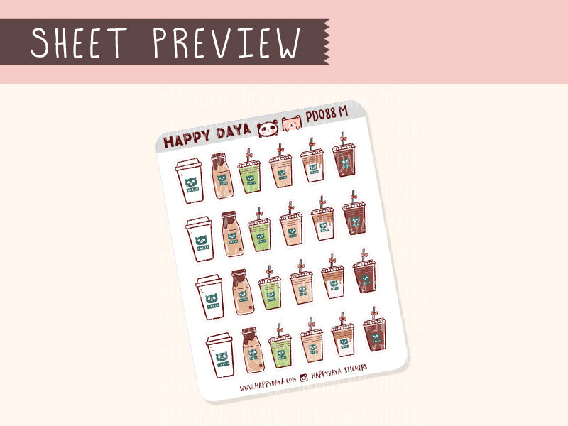 PD088 Starbucks drinks