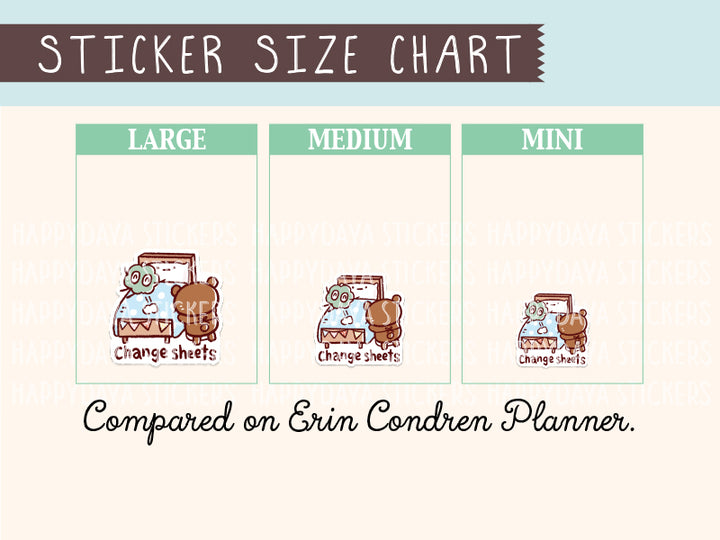 PM073 Teddy change bedsheets